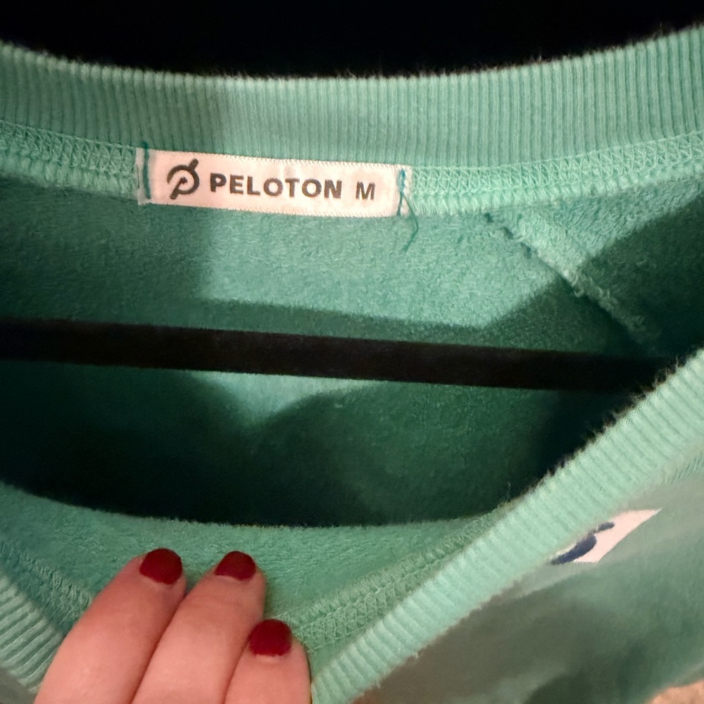 Peloton Mint Green Pullover - image 3